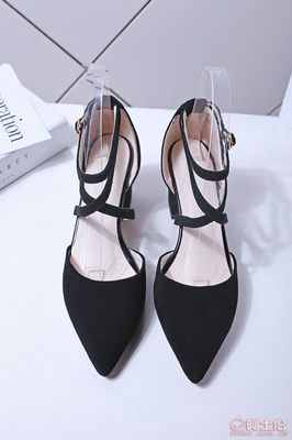 【專柜品質時尚尖頭粗跟女鞋OL百搭女涼鞋廠家直銷xl6287】武侯區熙琳鞋業經營部 - 產品庫